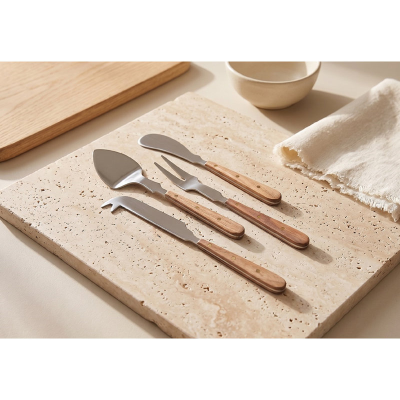Ensemble de service à fromage 4 pièces Ardene