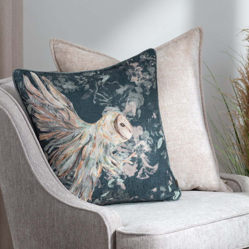 Randale Square Cushion, Cream