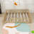Queen Wood Floor Bed With Fence-499860945