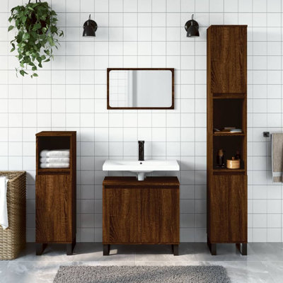 Mariapaula Floor Mounted Bathroom Cabinet
