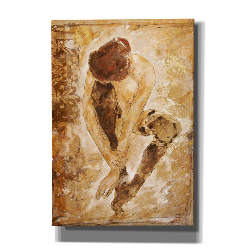 «Repose» par Marta Wiley, art mural sur toile, H 26 po x l 18 po x P 0,75 po