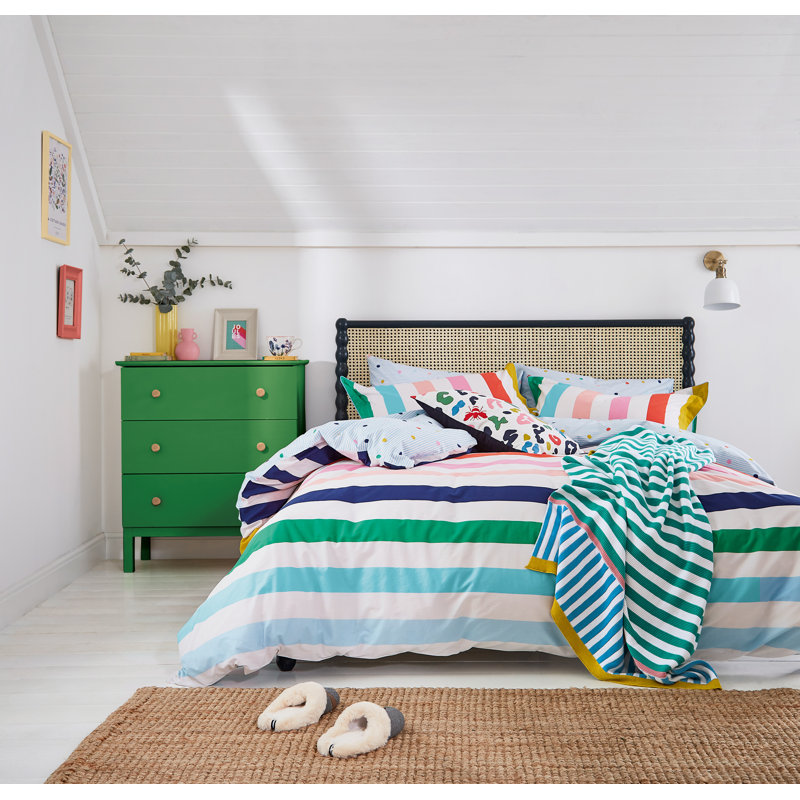 Rainbow Stripe Cushion Multi