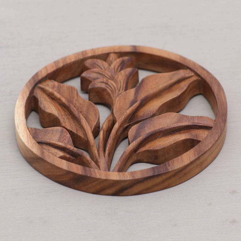 Panneau de suspension en bois