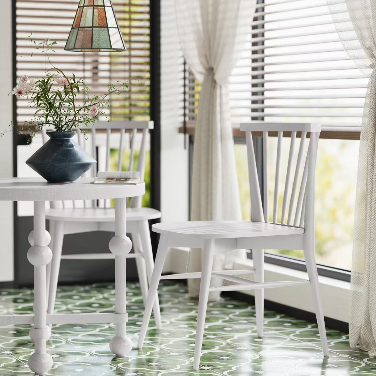 Arka Dining Chair, White