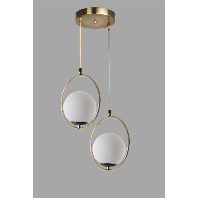 ConCo 2 - Light Gold Sphere Pendant