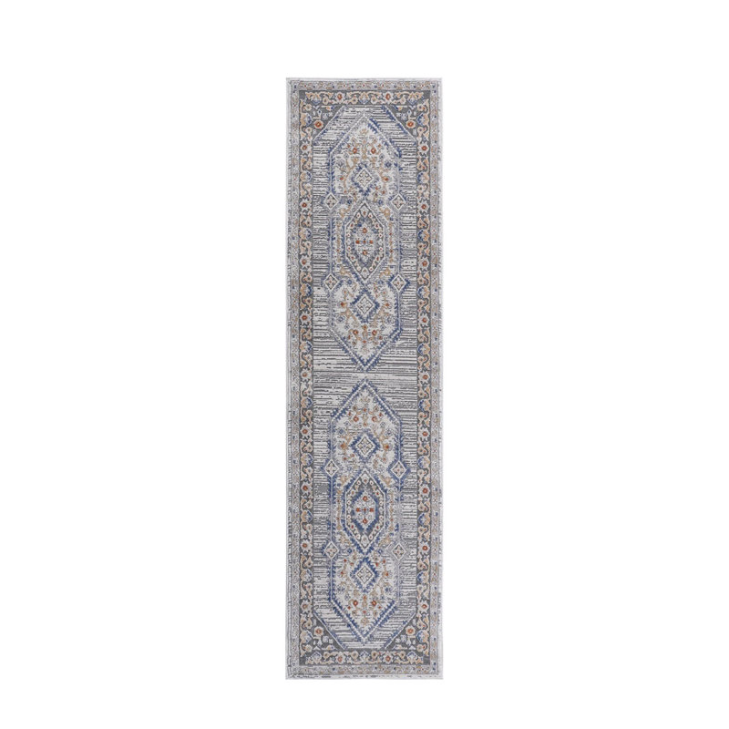 Lint-free, stylish, stain-resistant area rug, Runner 2'2" x 8'