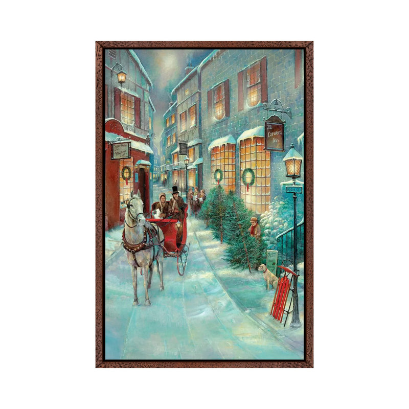 Christmas Memories by Ruane Manning - Gallery-Wrapped Canvas Giclée on Canvas, Classic Wood Framed, 152.5 cm H x 101.5 cm W