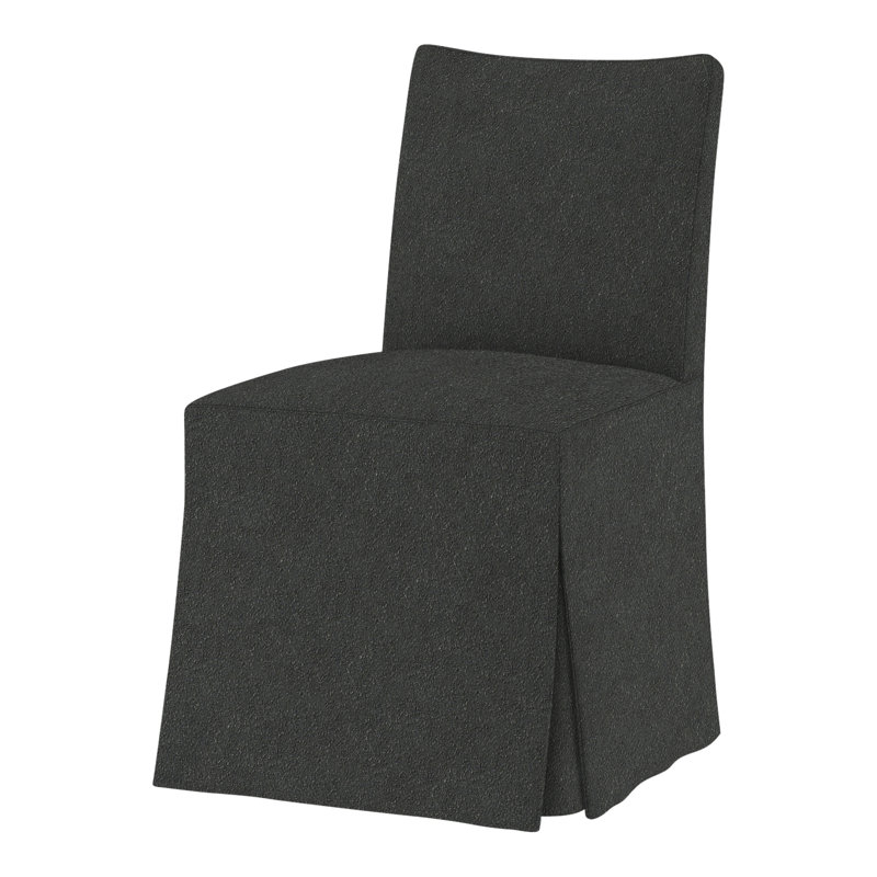 Chaise parsons Lia, Gris anthracite Rise (tissu performance) 1357-95