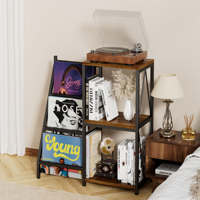 Brehon 79cm H Media Shelves