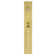 Viaggio Quadrato One-Piece Handleset With D Grip And Quadrato Rosette With Quadrato Crystal Knob