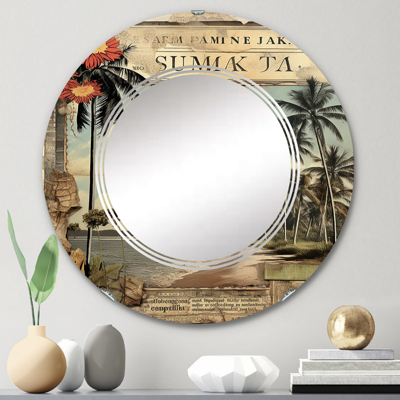 Miroir mural Naos, 24 po x 24 po