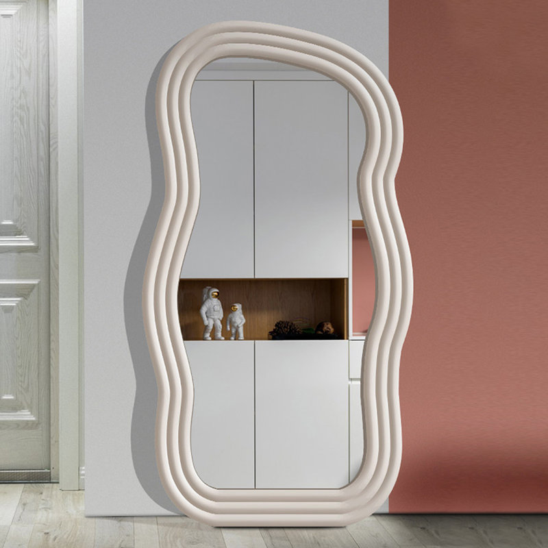 Miroirs pleine longueur en bois manufacturé, 70.87" H x 35.43" W