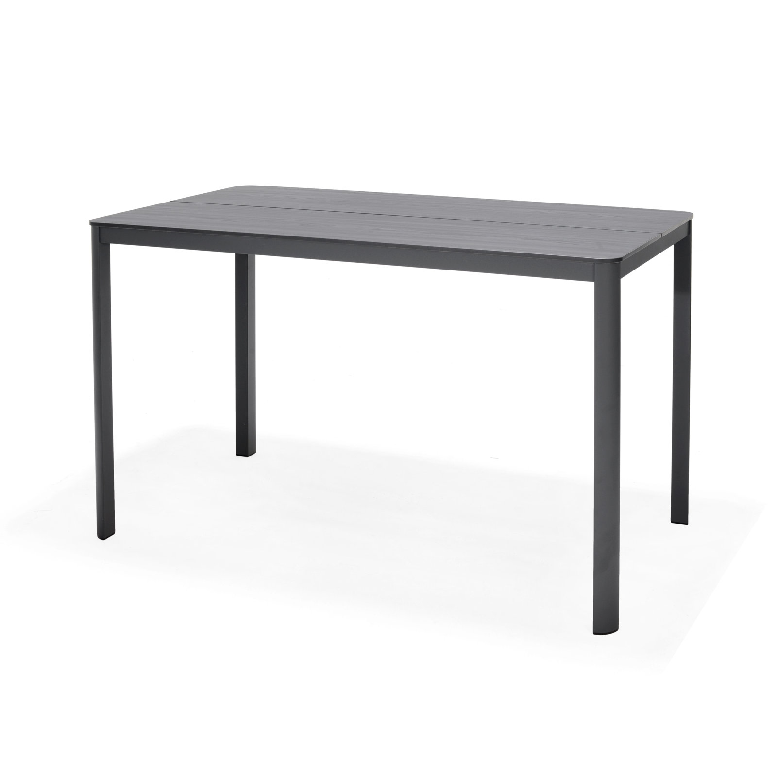 Outdoor Patio Duraboard And Aluminum Bar Table