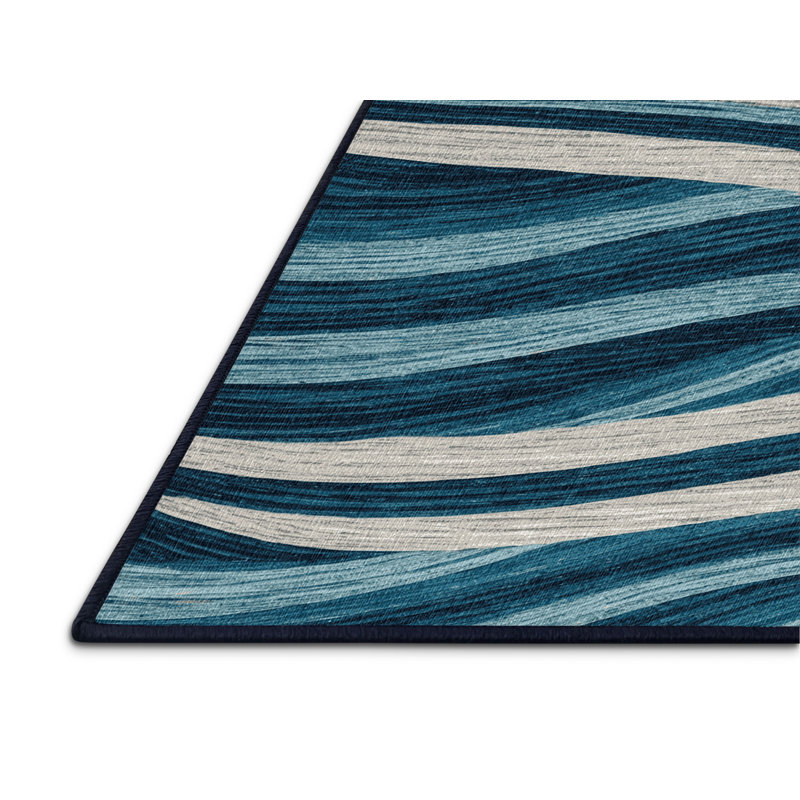 Tapis hawaïen lavable Ocean