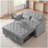 Grey Velvet Sofa Bed-735676014