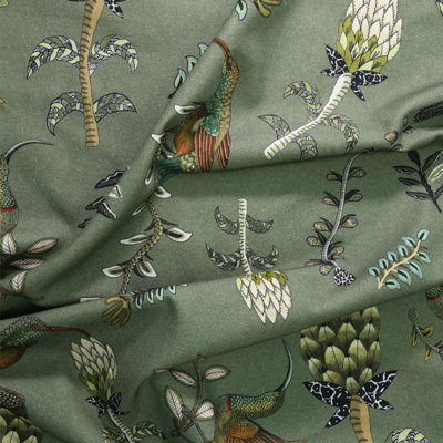 Protea Garden Linen Fabric