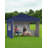 120'' W x 120'' D Metal Pop-Up Canopy-98640693