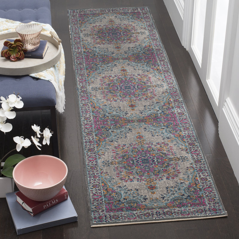 Shaftoe Oriental Hand Woven Area Rug, Runner 66 x 244 cm