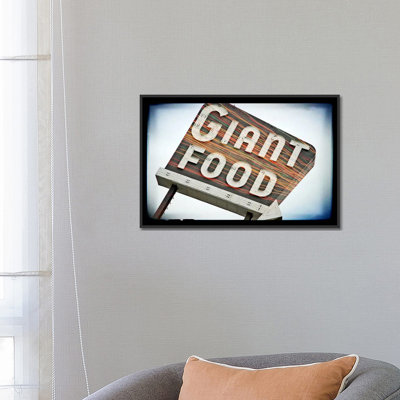 " Vintage Giant Food Sign " by Steve Snodgrass