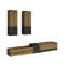 Albemarle Unfinished Entertainment Unit for TVs up to 78"
