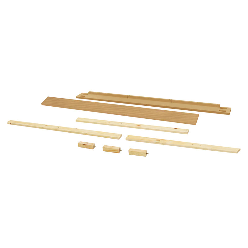 Full Size Bed Conversion Kit, Honey