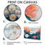 Hardiman abstrait, oursin et corail, paysage II - oursin, art mural pour le salon-1327834889-1327834891-1327834884