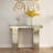 Jasan 43.3'' Modern Mirror Console Table