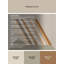 Tapis rayé beige moelleux et moelleux Burholme-1250238166
