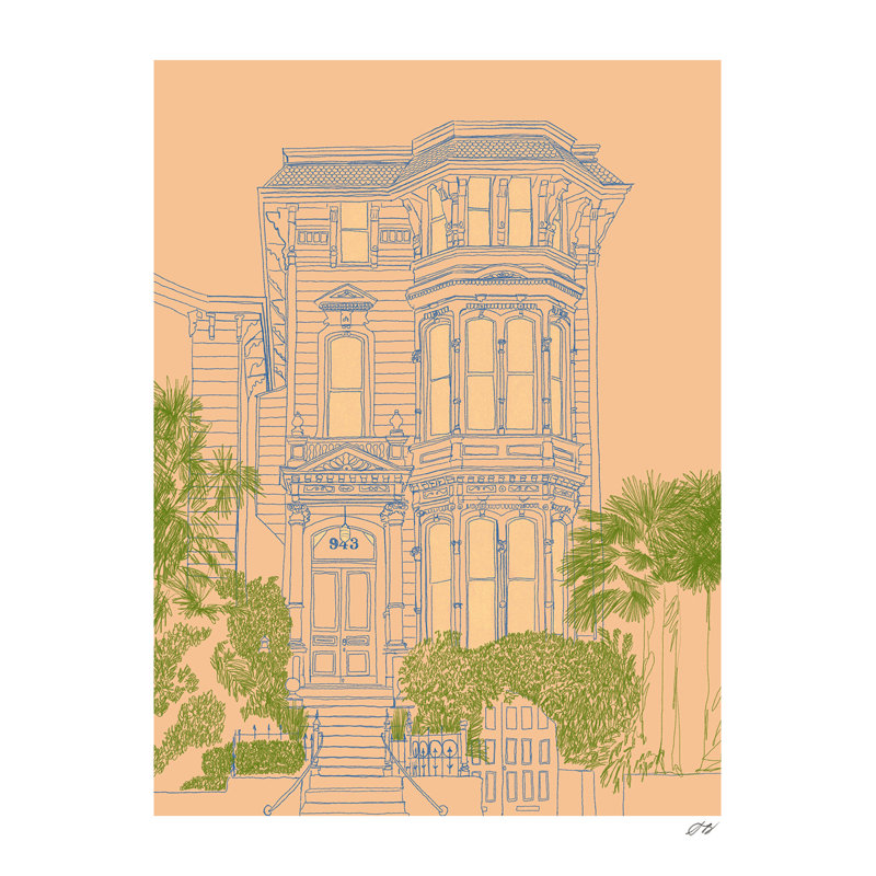 Victorian House Print