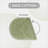 Maxeys 100% Cotton 1990 GSM Tufted Reversible Oval Bath Rug, OEKO-TEX Certified, Ultra Soft & Absorbent, Machine Washable Bathroom Rug for Sink, Vanity, & Powder Rooms, 17" x 24" Oval, Sage-1891934536-1891934530