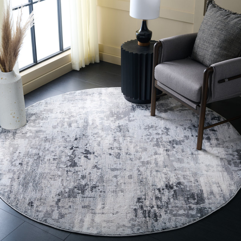 Tapis abstrait Slate Performance, Rectangle 9 pi x 12 pi
