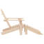 Chaise Adirondack de patio avec repose-pieds Wakarusa-96433958
