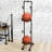 Fabregas Metal Freestanding Coat Rack in Black