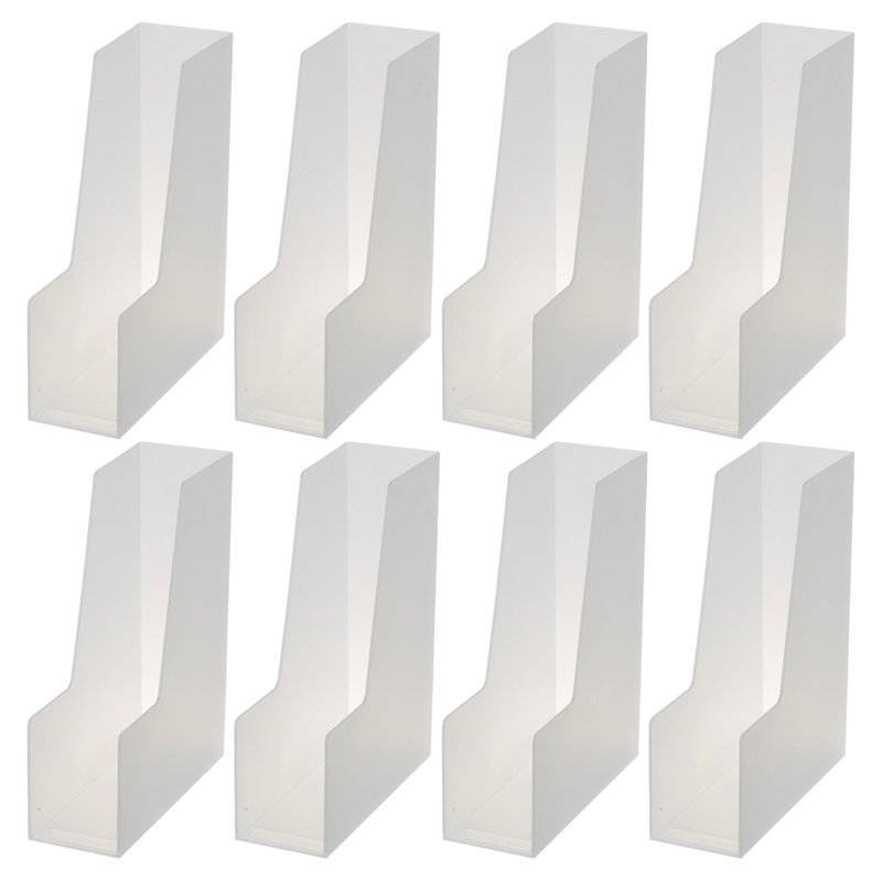 Porte-revues Lupin, Blanc givré, 8