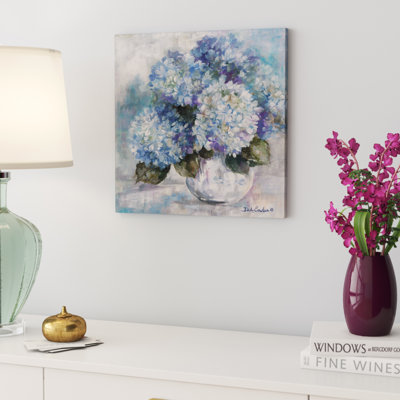 Hortensia, reproduction d’art sur toile