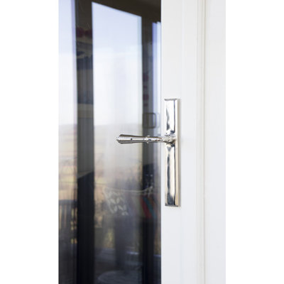 Reeded Slimline Lever Latch Set