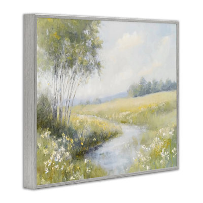 Tranquil River Stream Framed Giclee, design by Creative Studio