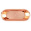 Baignoire piédestal en cuivre 70 po Thaine-70124926
