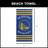 NBA Stripes Beach Towel, Soft Basketball Fan Pool Towel, 30 x 60 Inches-242300615