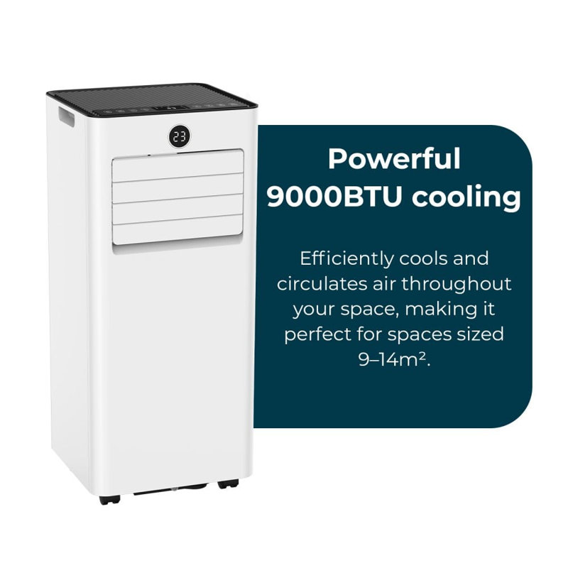 9000BTU Air Conditioning Unit, 9000 BTUs