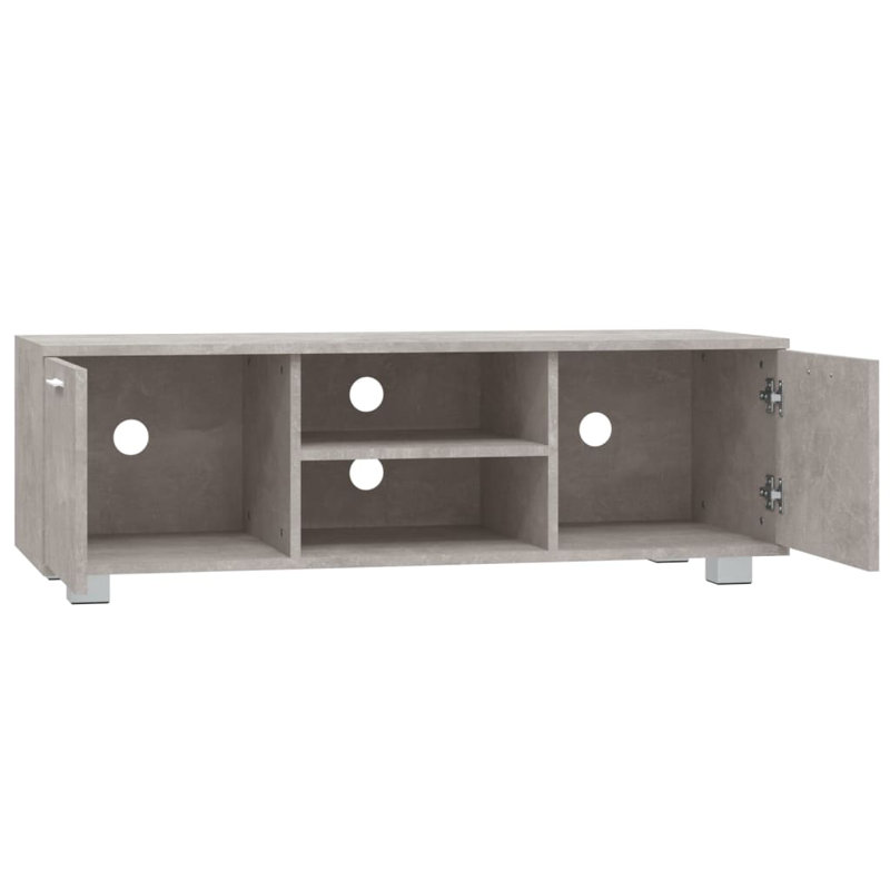 Aspen Hill TV Stand, Concrete Grey, 120 cm