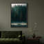 Impression sur toile encadrée, impression de nature de forêt pour le décor du salon-118150351-120330332-118150350