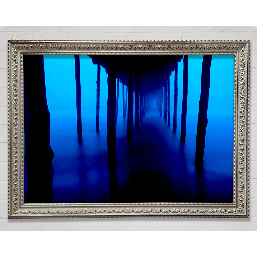 Under The Boardwalk Blues - Einzelne Bilderrahmen Kunstdrucke