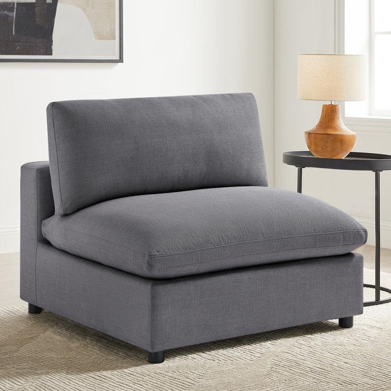 Fauteuil de chambre Jazzmyne, Polyester beige