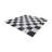9' 10" x 9' 10" Giant Plastic Chess Board with 15" Squares