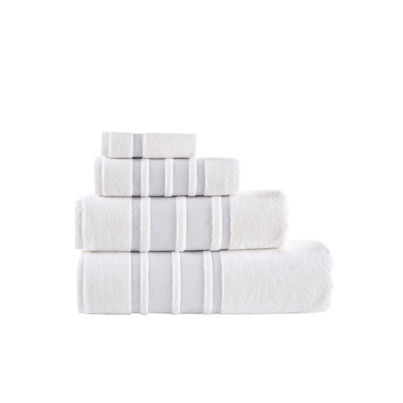 Turkish Cotton Midweight Bath Sheet, Silver