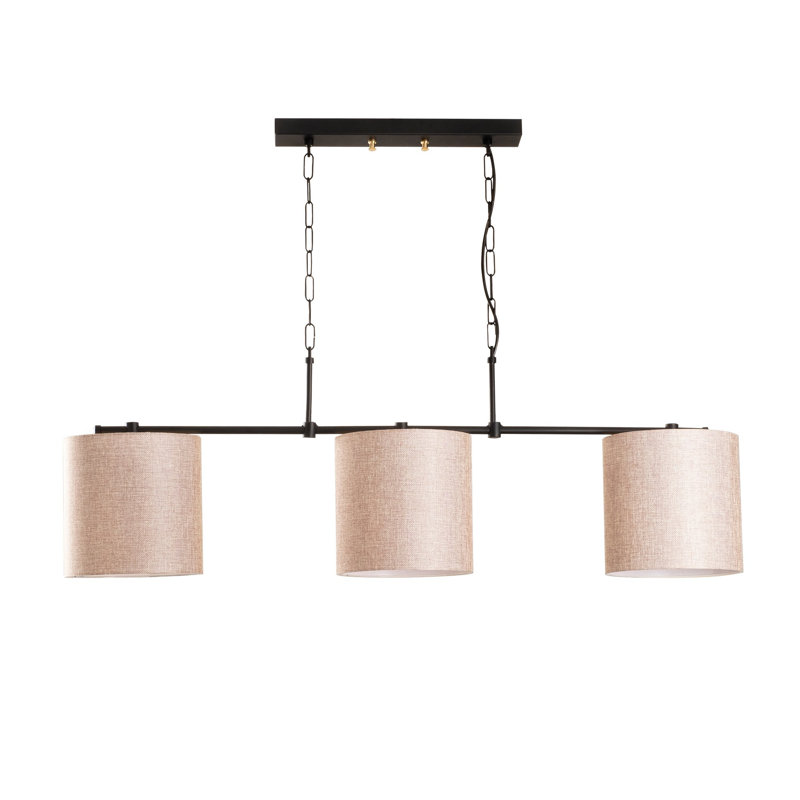 3 - Light Black Kitchen Island Pendant