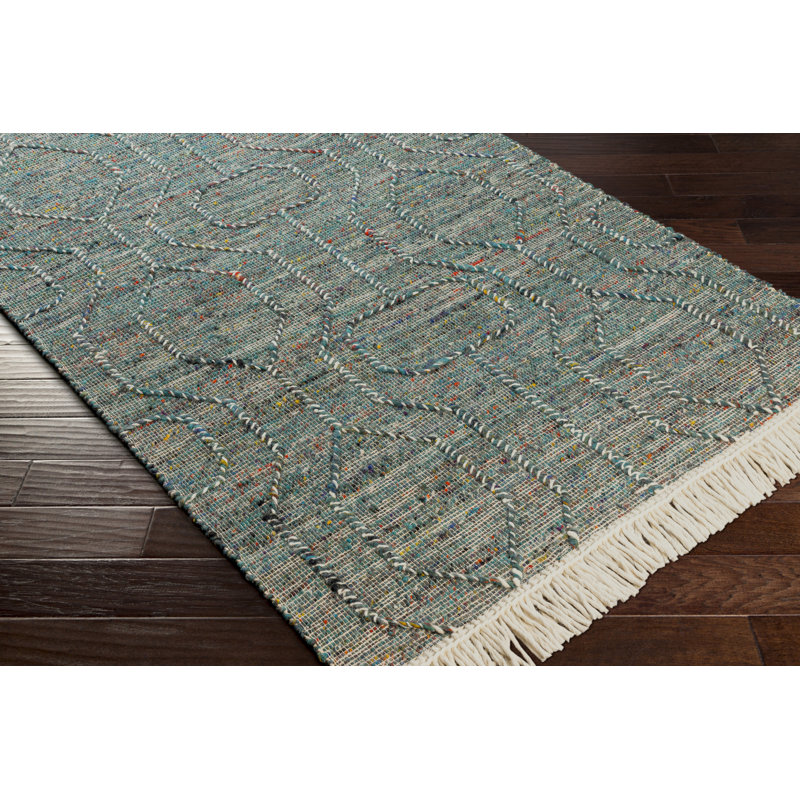 Aiman Geometric Indoor Rug, Rectangle 5' x 7'6"