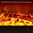 Light luxury retro carved design fireplace