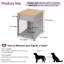Manufactured Wood Pet Crate with 1 Door-786388108